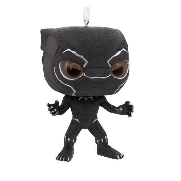 Hallmark Marvel Black Panther Funko POP Ornament NWT - Picture 1 of 4